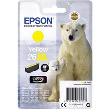 Картридж EPSON  (C13T26344012) для  XP-600 700 800, желтый