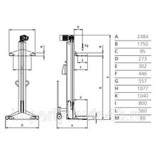 Подъемник подкатной OMA 485W 6C (6 стоек, 33 тонны)