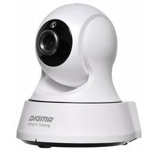 Digma DiVision 200W P2P ip камера видеонаблюдения wifi поворотная с удаленным доступом Белый