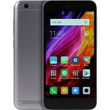 Смартфон Xiaomi Redmi 5A 2   16Gb Dark Grey (1.4GHz, 2Gb, 5"1280x720 IPS, 4G+WiFi+BT, 16Gb+microSD, 13Mpx)