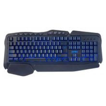 Клавиатура игровая Perfeo STRIKE" Black с 3-х цветной подсветкой, USB (PF_A4390)"