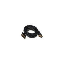 кабель для монитора DVI-D-DVI-D Dual Link 3.0 метра, позолоченные контакты, ферритовые кольца, 5bites APC-096-030