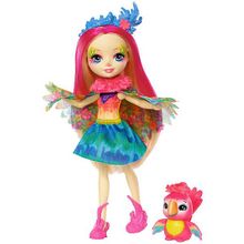 Enchantimals Mattel Enchantimals FJJ21 Кукла с любимой зверюшкой – Пикки Какаду FJJ21