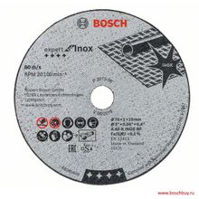 Bosch Отрезной круг Expert for Inox 76 мм по нержавейке для GWS 10,8 (упаковка 5 шт) (2608601520 , 2.608.601.520)