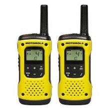 радиостанция Motorola TLKR-T92 H2O, комплект из 2-х радиостанций, желтый