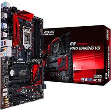 Материнская плата asus e3 pro gaming v5*, c232, socket 1151, ddr4, atx