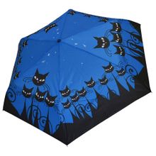 Женский зонт Ame Yoke Кошка синий