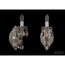 Bohemia Ivele Crystal 1702B 1 175 A GW бра (настенный светильник хрустальный)