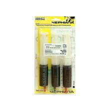 Заправочный комплект для HP 177 85 88 11 Black 3x20 мл. Ink-Mate