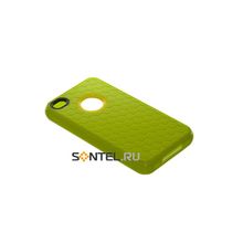 Силиконовая накладка для iPhone 4 4S вид №2 green