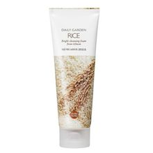 Holika Holika Daily Garden Rice Bright Cleansing Foam Пенка с экстрактом риса, 120 мл