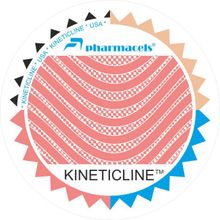 Pharmacels Кинезио тейп розовый 5 см х 1,0 м - 1 шт (кинезиотейп, пластырь тейп от боли) KINETICLINE tape