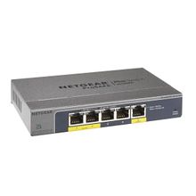 netgear (5x10 100 1000 gigabit switch (including 4 poe, budget 20-8w)) gs105pe-10000s