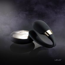 Lelo Чёрный вибромассажёр для пар Tiani 3 с дистанционным управлением (черный)