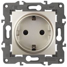 ЭРА Розетка ЭРА Elegance 2P E Schuko 16A 250V 14-2101-04 Б0034268 ID - 238041