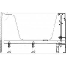 Опорная Конструкция Для Ванны Ravak Behappy Cy12000000