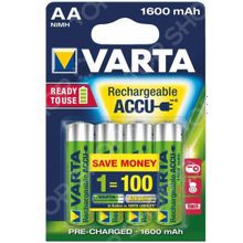 VARTA AA R2U 1600 мАч 4 шт.