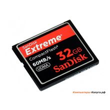 Карта памяти Compact Flash 32Gb SanDisk Extreme