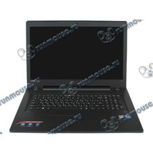 Ноутбук Lenovo "IdeaPad 300-17ISK" 80QH00F7RK (Pentium 4405U-2.10ГГц, 4ГБ, 500ГБ, R5 M330, DVD±RW, LAN, WiFi, BT, WebCam, 17.3" 1600x900, W10 H), черный [141245]