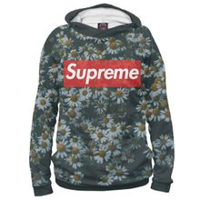 Худи Я-МАЙКА Supreme Ромашки
