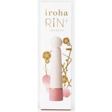 Tenga Нежно-розовый вибратор с шаровидной мягкой головкой IROHA Rin+ Sango - 16 см. (нежно-розовый)