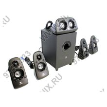 Колонки Logitech Z-506 (RTL) (4x8W +Subwoofer 27W дерево+Centre 16W)