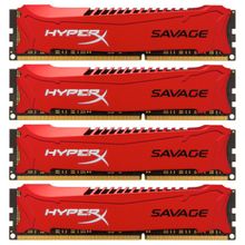 Модуль памяти 32gb 1866mhz ddr3 non-ecc cl9 dimm (kit of 4) savage (hx318c9srk4 32)