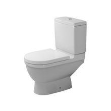Унитаз компакт Duravit Starck 3, горизонтальный выпуск, сидение дюропласт