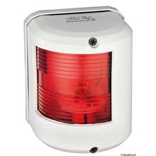 Osculati Utility78 white 12V left red navigation light, 11.427.01