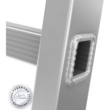 Лестница односекционная Алюмет H1 5118 1х18 приставная