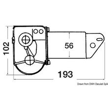 Osculati TMC watertight windshield wiper 12 V, 19.172.40