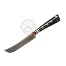 Нож "Пчак" #ДВ3211-ГЧ (сталь У8), рукоять - граб, гарда - олово