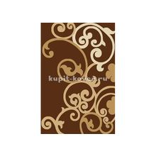 Российский ковер VISION DELUXE carving v805_brown, 1.5 x 3