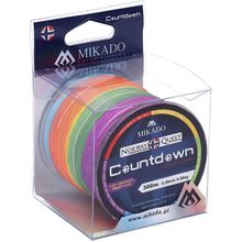 Плетеный шнур Mikado NORWAY QUEST COUNTDOWN 0,20 (300 м)-16,80 кг.