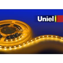 Лента ULS-5050-60LED m-10mm-IP20-DC24V-14,4W m-5M-YELLOW