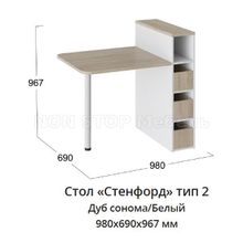 Стол обеденный Стенфорд Тип 2