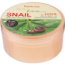 Farmstay Snail Moisture Soothing Gel 100% 300 мл