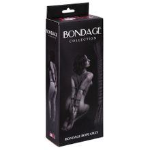 Серая веревка Bondage Collection Grey - 9 м. (62914)