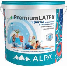 Alpa PremiumLatex 9.06 л бесцветная