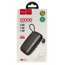 Портативное зарядное устройство Hoco S29 lightning 10000mAh, черное