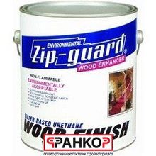 Лак для дерева "ZIP-Guard Wood Finish Gloss" глянцевый на водн. основе 3,785 л. (2 шт уп.)   261201