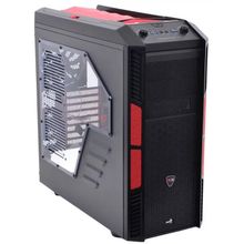 Корпус   Miditower Aerocool   Xpredator X3 Devil Red Edition   ATX  Без  БП,  с окном