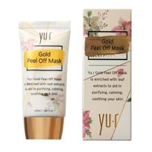 Маска-пленка для лица золотая Yu.r Gold Peel Off Mask 50мл