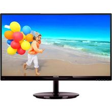 Монитор LCD PHILIPS 21.5" 224E5QSB (00 01) Black Cherry {AH- IPS LED 5ms 16:9 DVI 20M:1 250cd}