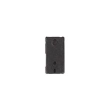 чехол-флип Clever Case Leather Shell для Sony MT27i Xperia sola, тисненая кожа, black