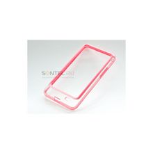 Бампер силиконовый для Samsung Galaxy S2 i9100 (розовый) 00018751