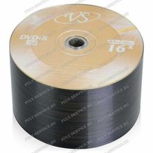 Диск VS DVD+R 4,7GB 16x Bulk (50)