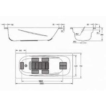 Стальная ванна BLB HG UNIVERSAL 150x75 B55H 3.5