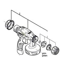 Bosch Пистолет-распылитель для PFS 65 и PFS 105 E (1609203W67 , 1.609.203.W67)