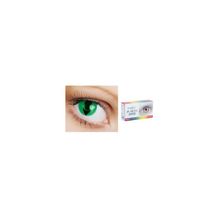 OKVision - Кошачий глаз зеленый (2 линзы crazy)